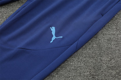 Buzo Completo Manchester City Azul Diseño Celeste