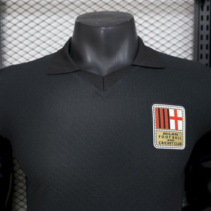 AC Milan 125 Aniversario Portero Negro 2024/25 Versión Jugador