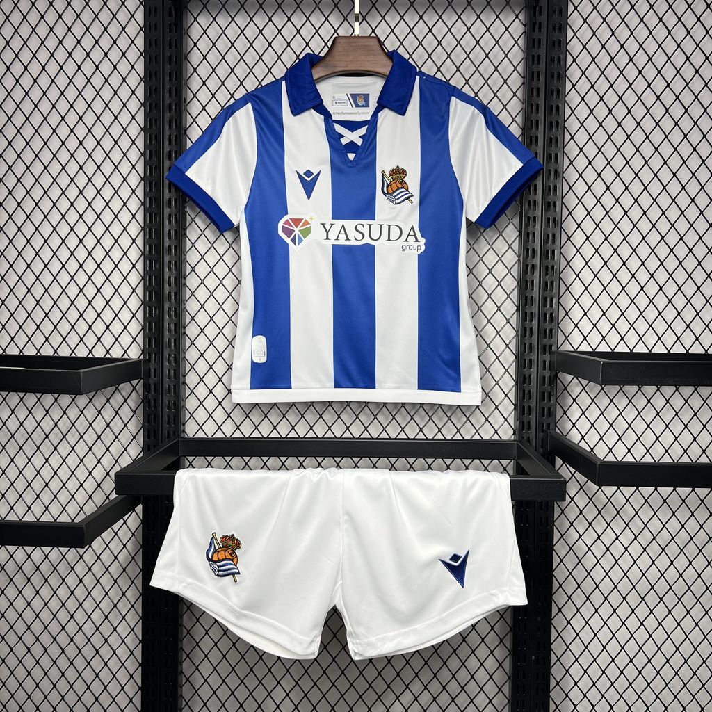 Real Sociedad Local 2024/25 Kit Niños