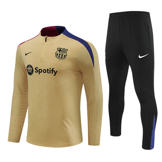 Buzo Completo FC Barcelona Crema
