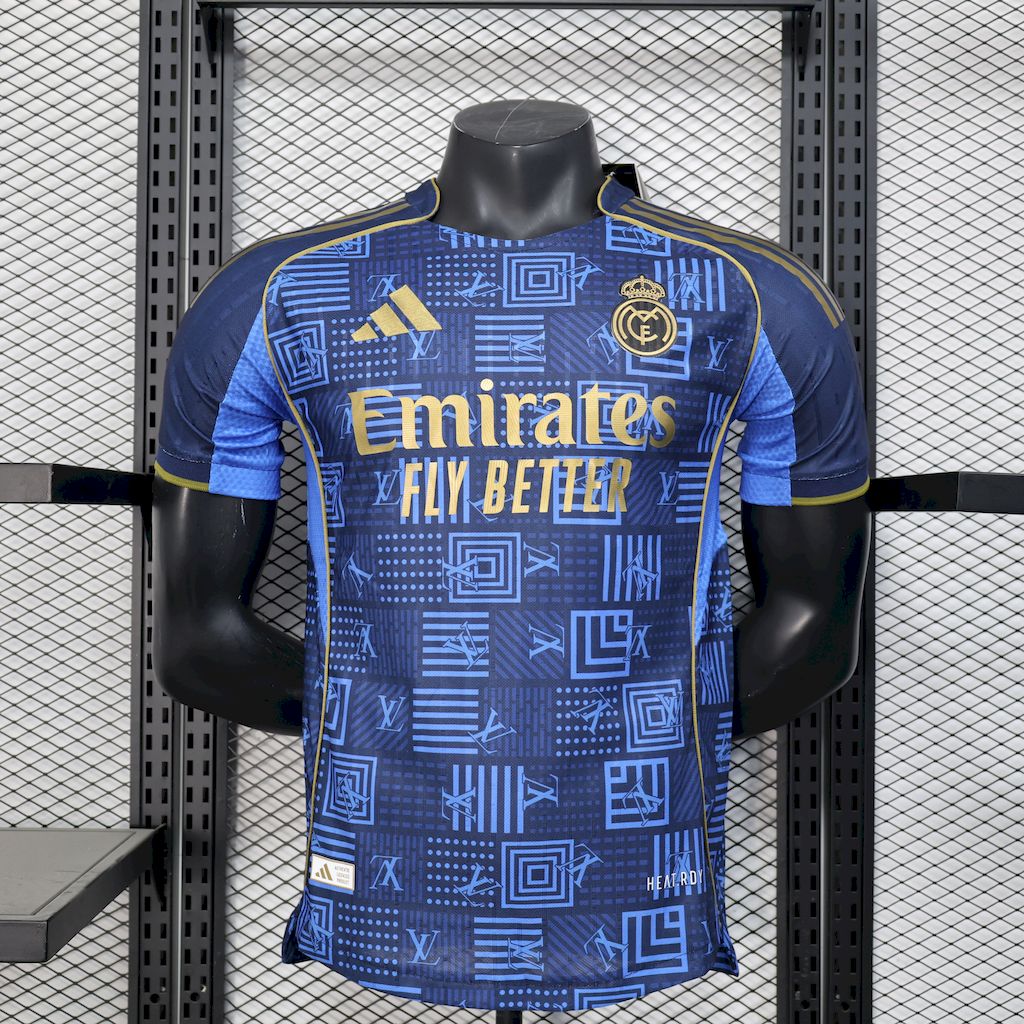 Real Madrid Louis Vuitton Azul 2025/26 Versión Jugador
