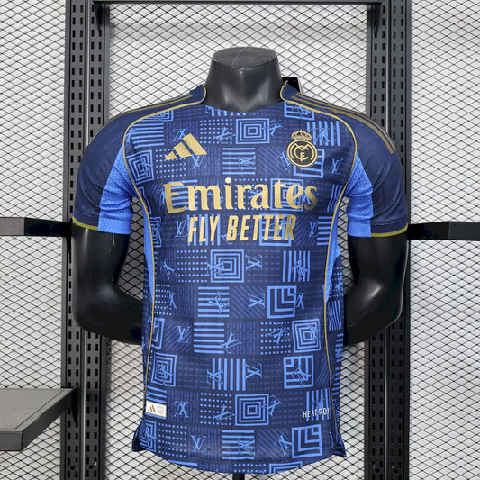 Real Madrid Louis Vuitton Azul 2025/26 Versión Jugador