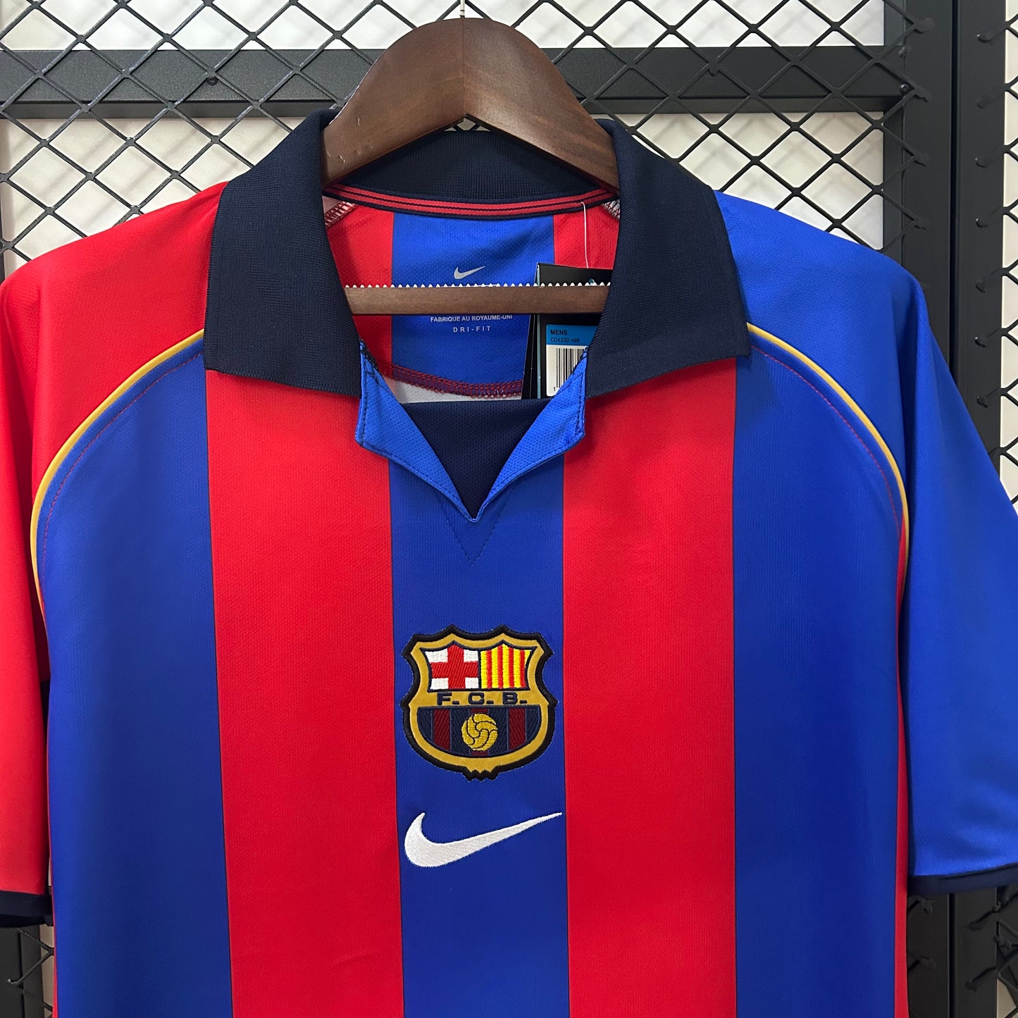 FC Barcelona Local Retro 2001/02 Versión Fan