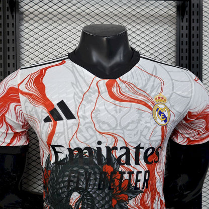 Real Madrid Dragon Blanco 2025/26 Versión Jugador
