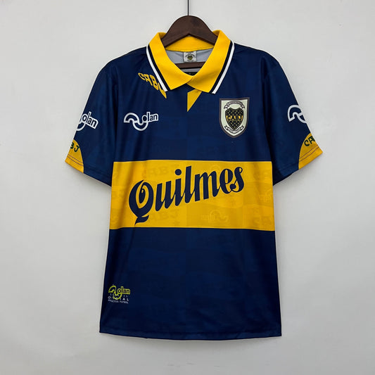 Boca Juniors Local Retro 1995/97 Versión Fan