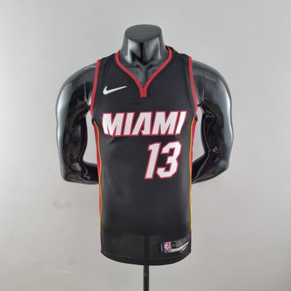 NBA 75 Aniversario Miami Heat Negra