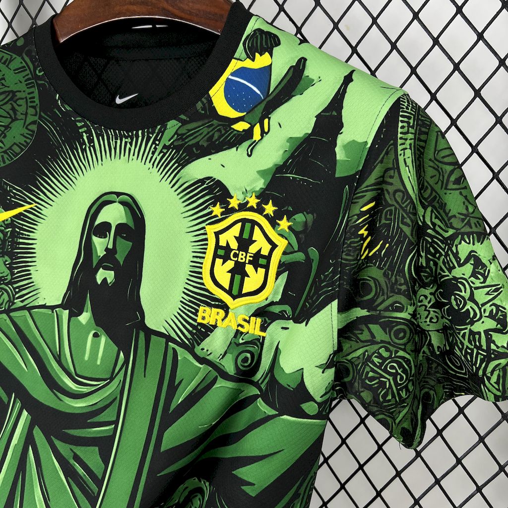 Brasil "Edición Cristo Redentor Verde" 2024 Versión Fan