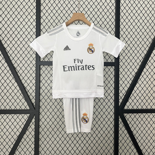 Real Madrid Retro Kit Niños Local 2015/16