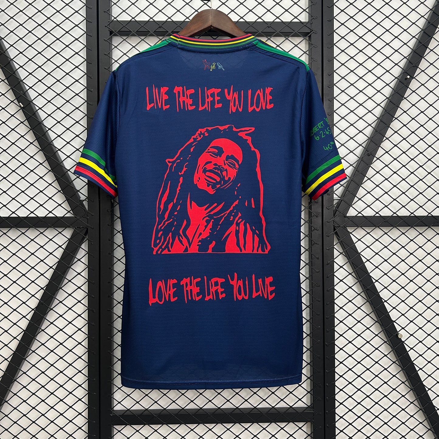 Ajax Edición Especial "Bob Marley Azul" 2025/26 Versión Fan