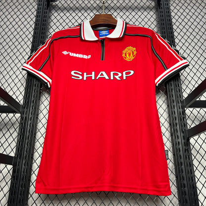 Manchester United Retro Local 1998/99 Versión Fan