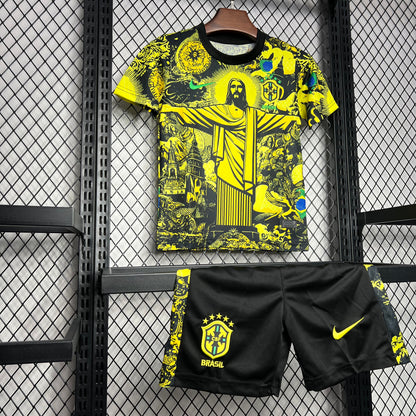 Brasil Kit Niños "Edición Cristo Redentor Amarillo" 2024