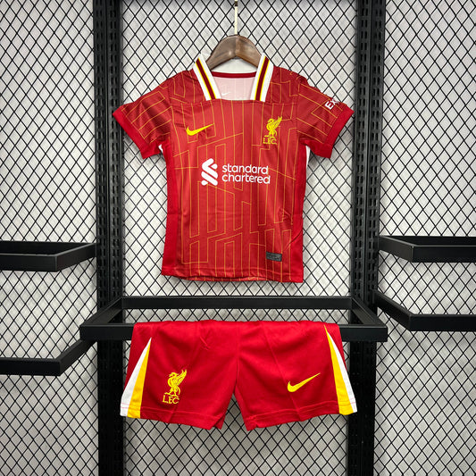 Liverpool Kit Niños Local 2024/25