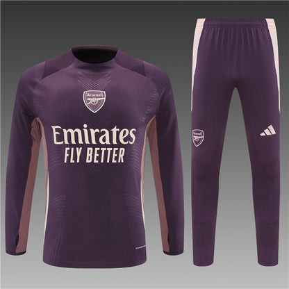 Buzo Completo Arsenal Morado Rosado