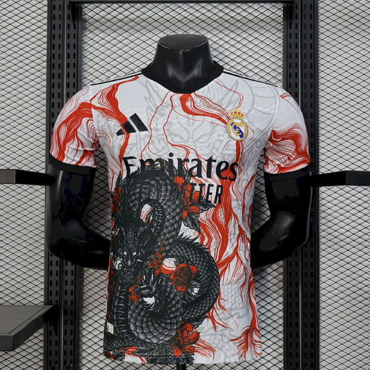 Real Madrid Dragon Blanco 2025/26 Versión Jugador