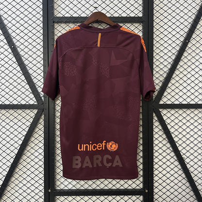 Barcelona Tercera Retro 2017/18 Versión Fan