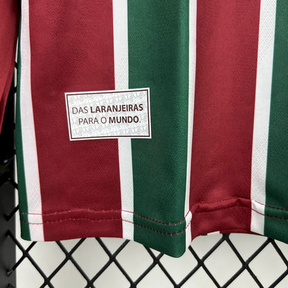 Fluminense Local Manga Larga 2025/26 Versión Fan