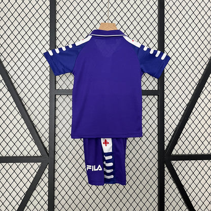 Fiorentina Retro Kit Niños Local 1998/99