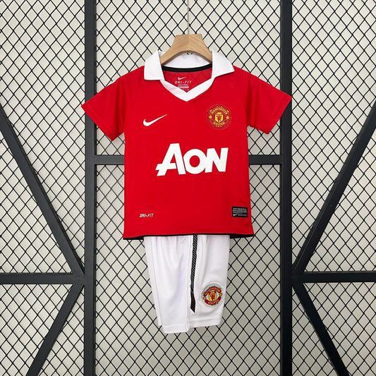 Manchester United Retro Kit Niños Local 2010/11