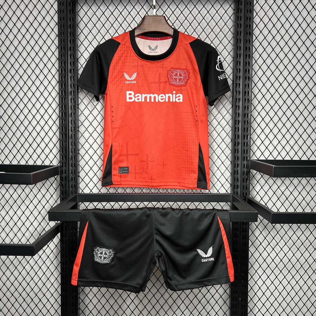 Bayer 04 Leverkusen Kit Niños Local 2024/25