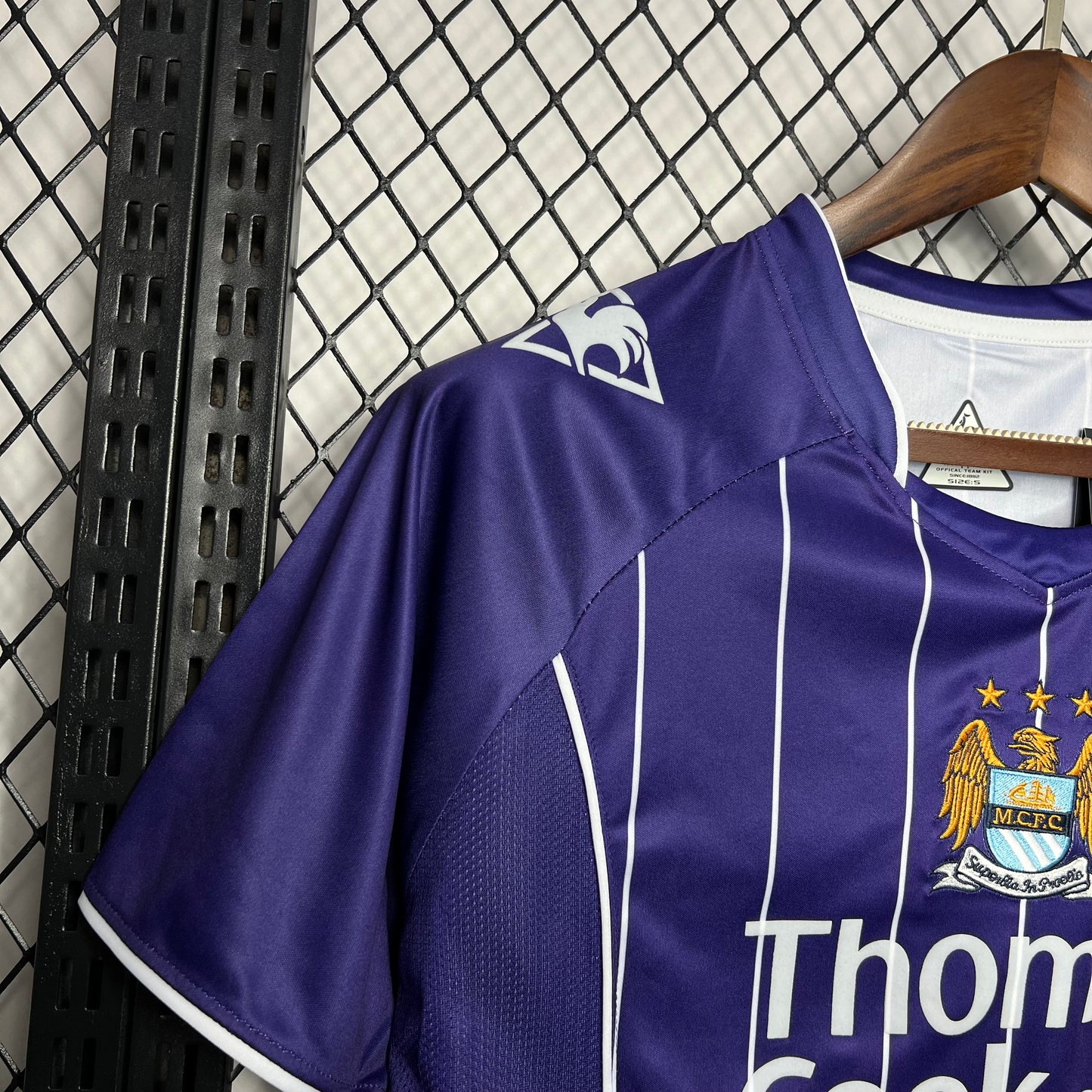 Manchester City Visita Retro 2007/08 Versión Fan