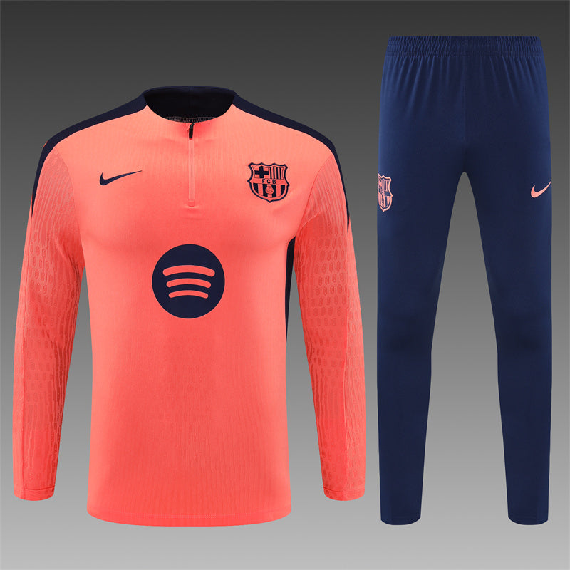 Buzo Completo FC Barcelona Rosado Azul