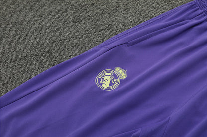 Buzo Completo Real Madrid Amarillo Morado