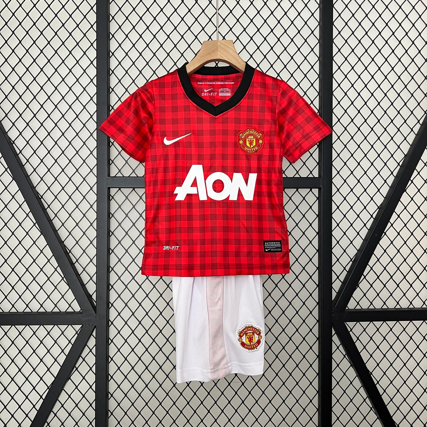 Manchester United Retro Kit Niños Local 2012/13