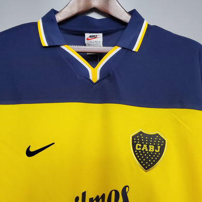 Boca Juniors Local Retro 1999 Versión Fan