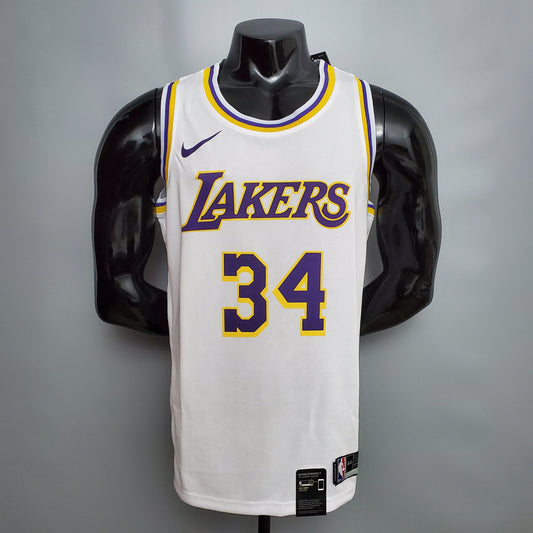 LA Lakers Clásica Blanca Versión Fan