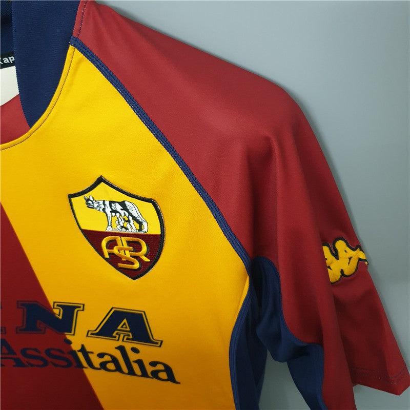 AS Roma Visita Retro 2001/02 Versión Fan