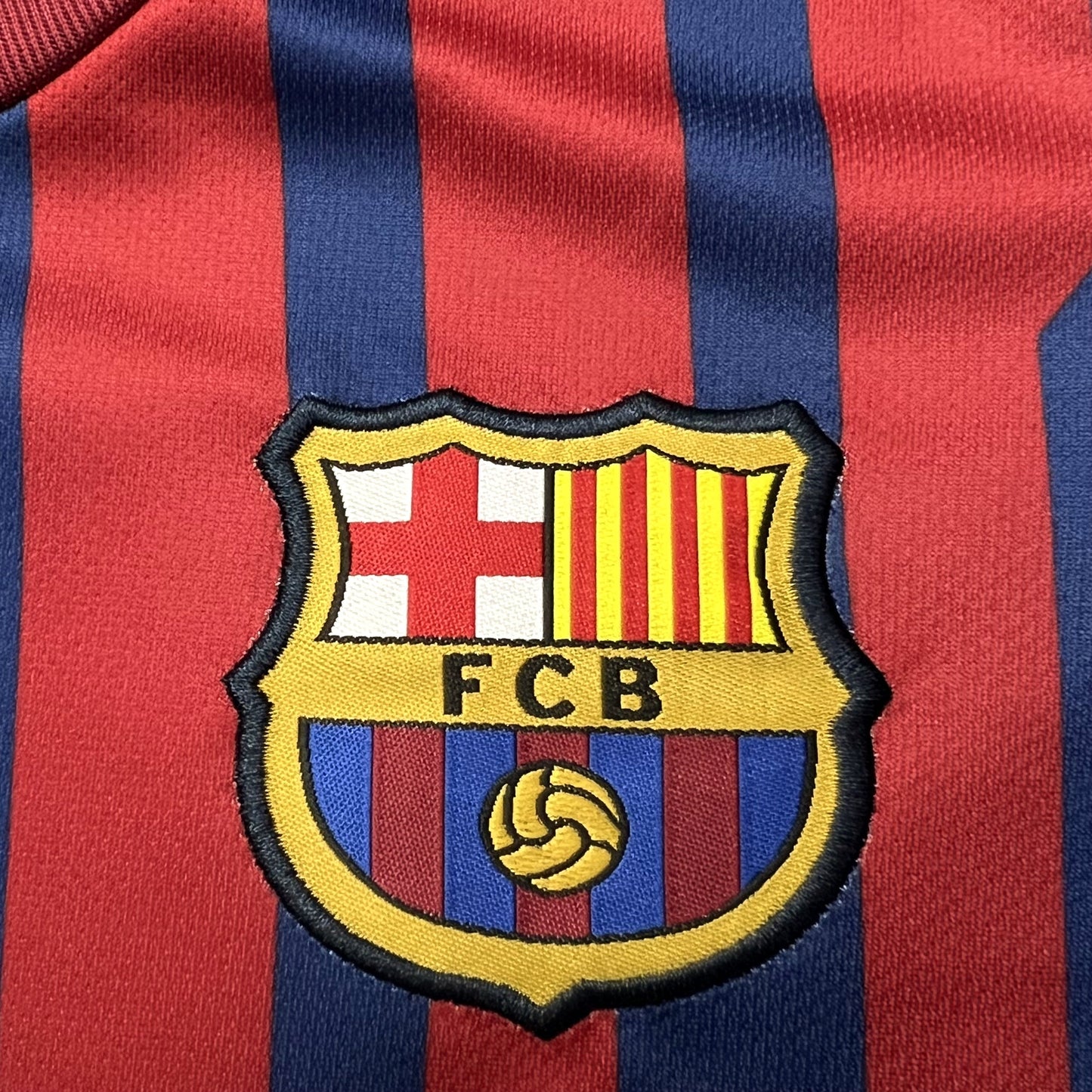 Barcelona Retro Kit Niños Local 2011/12