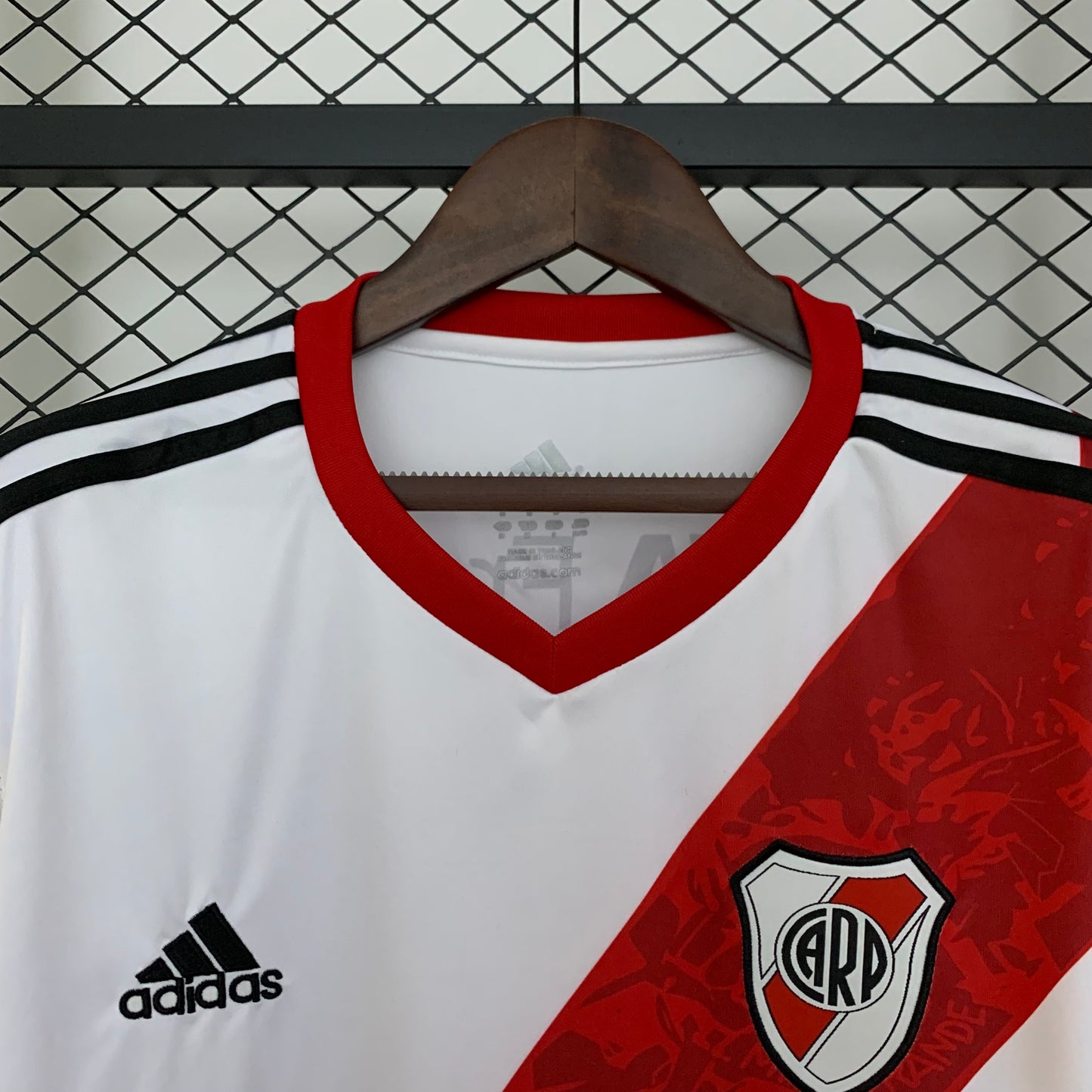 River Plate Local Retro Manga Larga 2013/14 Versión Fan