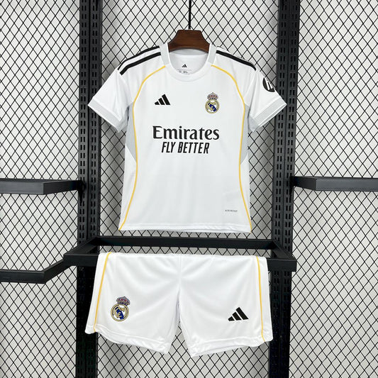 Real Madrid Kit Niños Local 2025/26