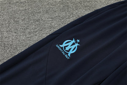 Buzo Completo Marsella Azul Marino Diseño Rojo