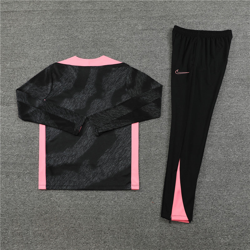 Buzo Completo PSG Negro Rosado