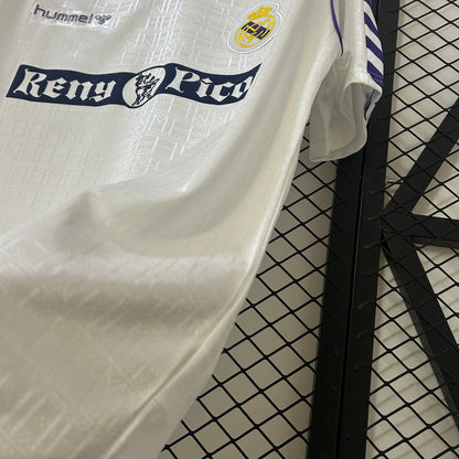 Real Madrid Local Retro 1989/90 Versión Fan