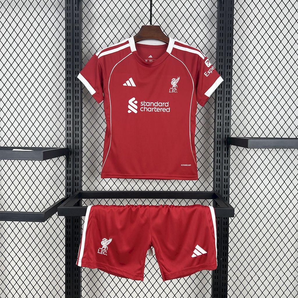 Liverpool Local Kit Niños 2025/26