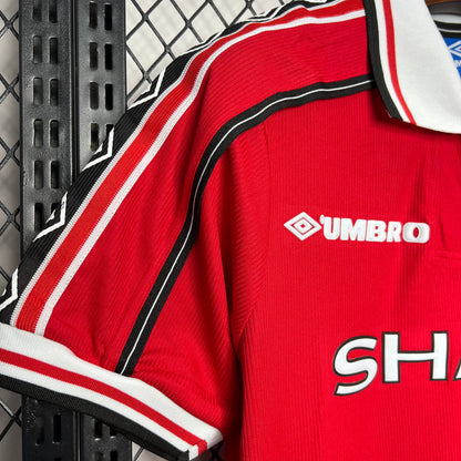 Manchester United Retro Local 1998/99 Versión Fan