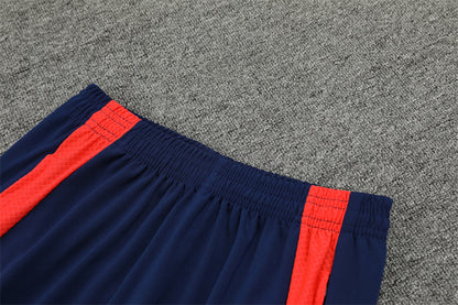 Buzo Completo Manchester United Azul Rojo