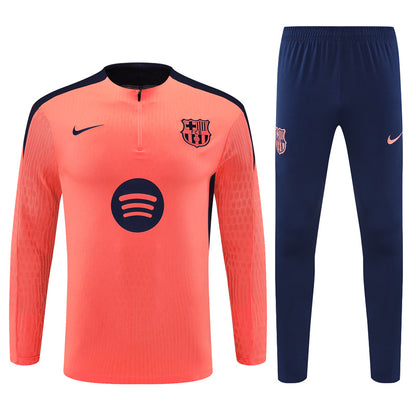 Buzo Completo FC Barcelona Rosado Azul