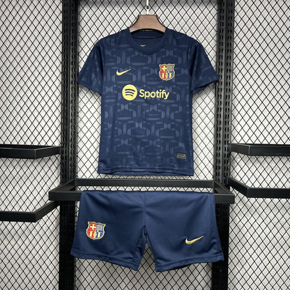 FC Barcelona Kit Niños Pre Partido 2024/25