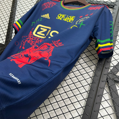 Ajax Edición Especial "Bob Marley Azul" 2025/26 Versión Fan