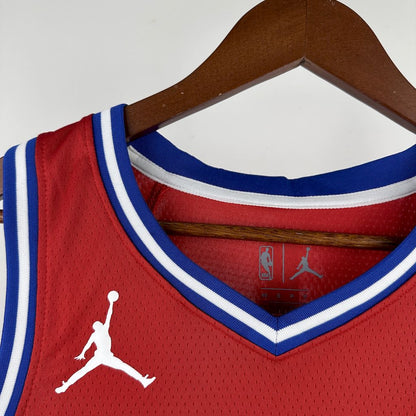 Philadelphia 76ers 2023 Camiseta Roja NBA