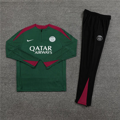 Buzo Completo PSG Verde Oscuro