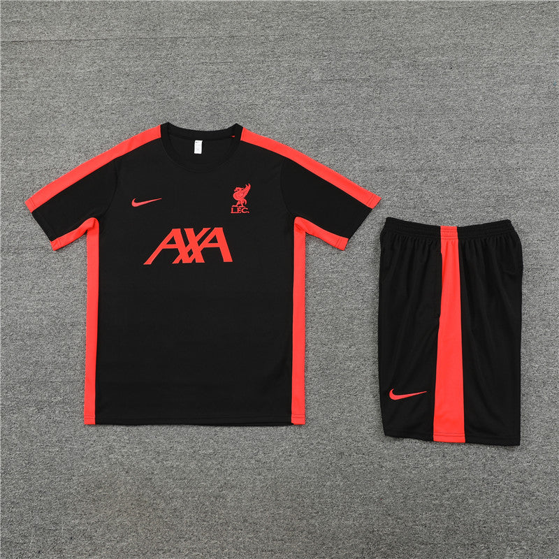 Liverpool Entrenamiento Kit Adulto Negro Rojo 2023/24