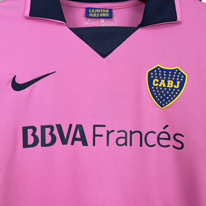 Boca Juniors Visita Manga Larga Retro 2013/14 Versión Fan