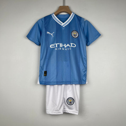 Manchester City Kit Niños Local 2023/24