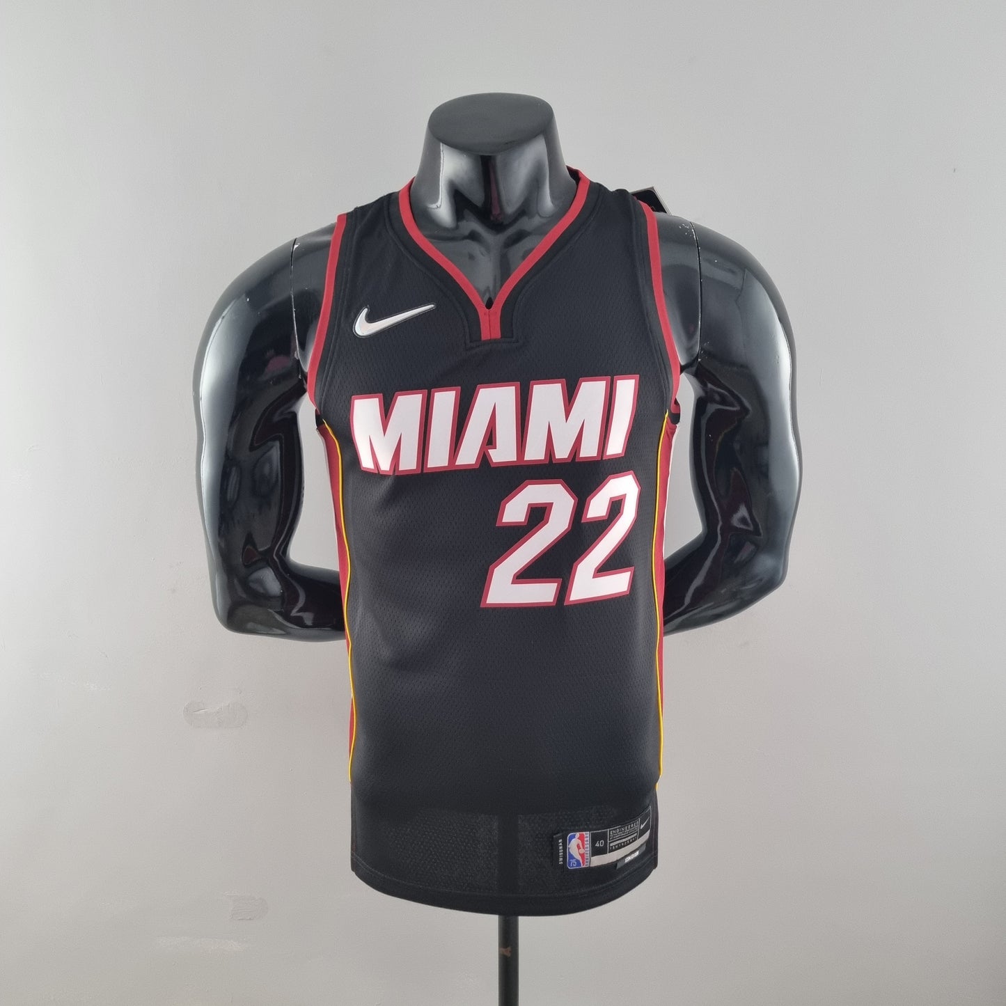 NBA 75 Aniversario Miami Heat Negra