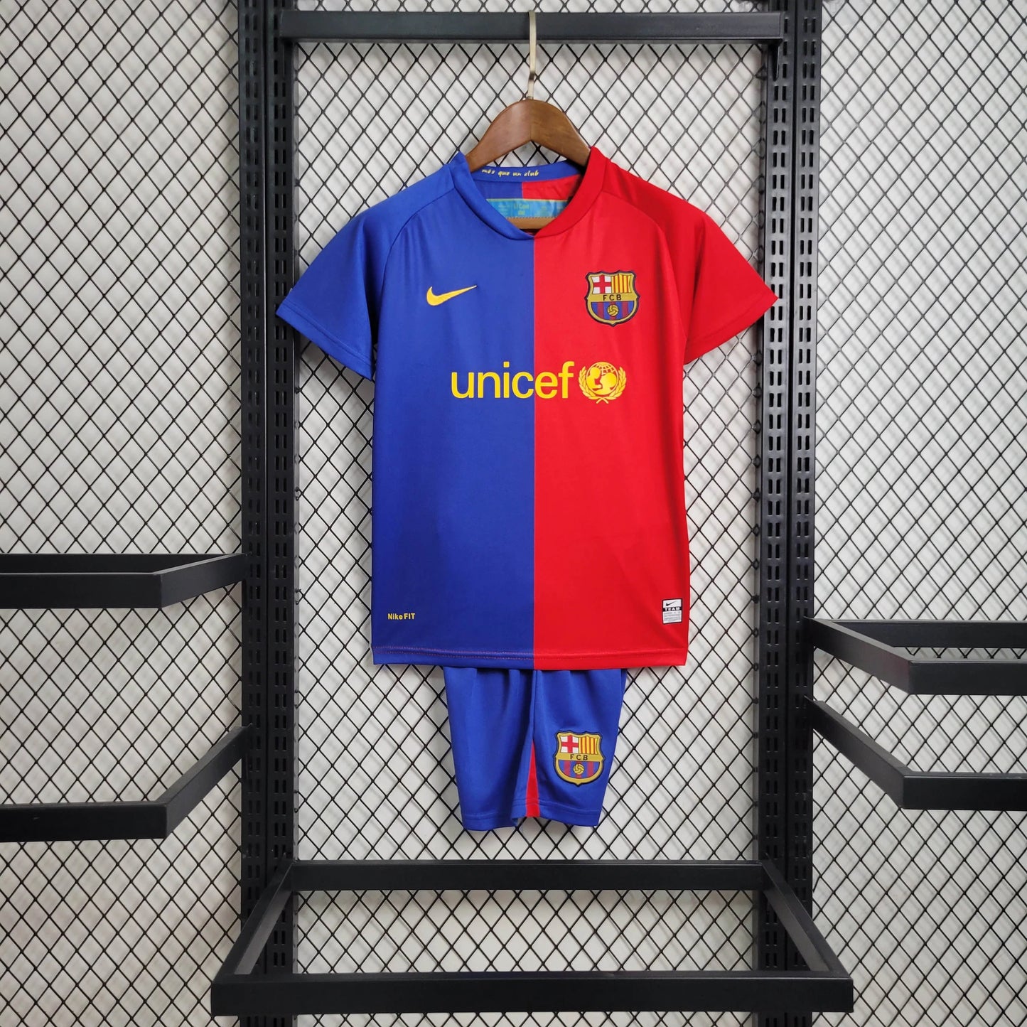 Barcelona Retro Kit Niños Local 2008/09