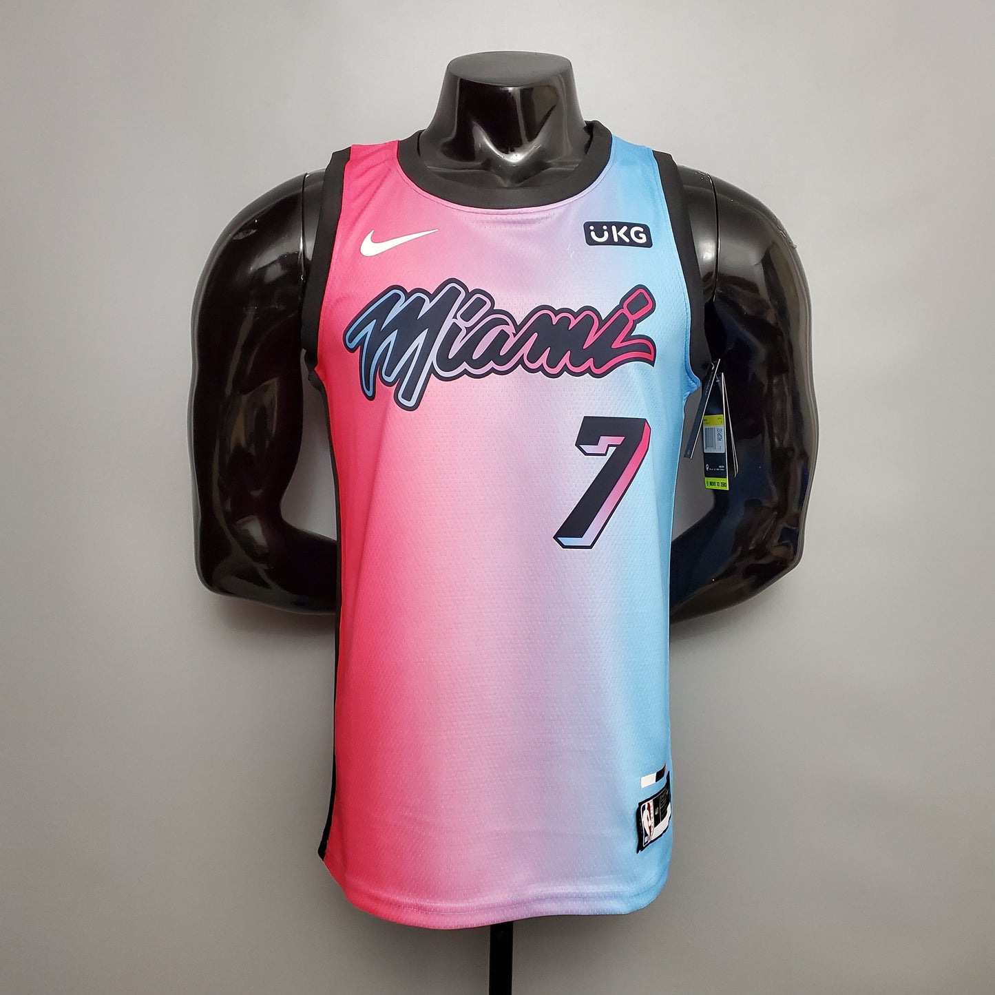 Miami Heat "City Edition" Degradado Celeste Rosa